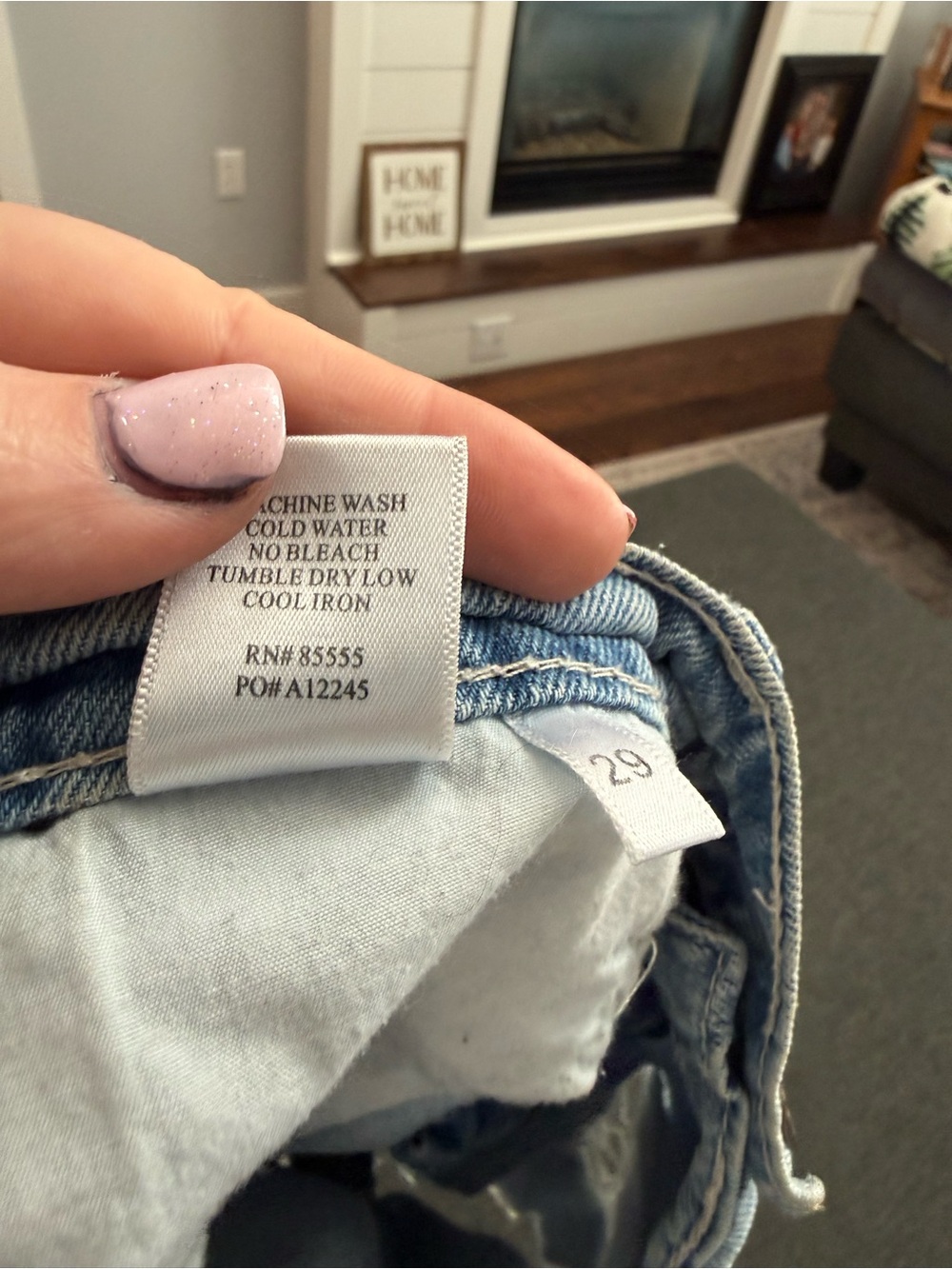 Pistola women’s cutoff Distressed Light Blue Denim Shorts - size 29 - Picture 10 of 10